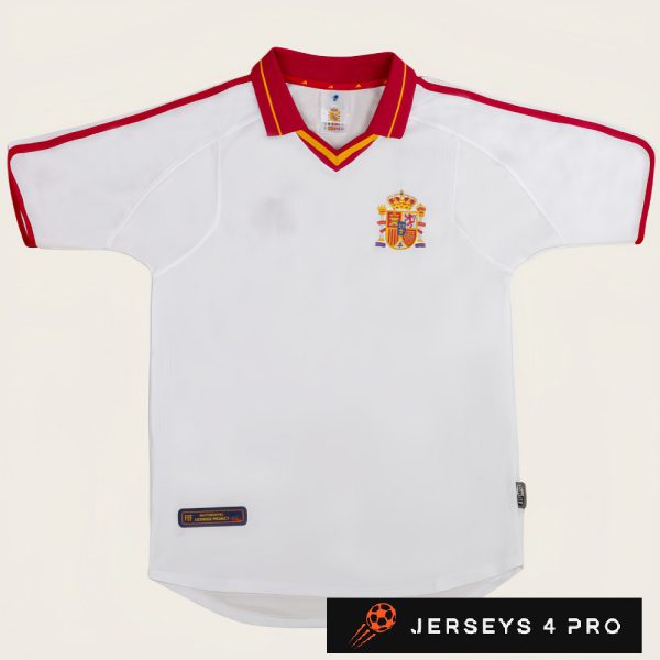 2000 Spain Away Retro Football Jersey