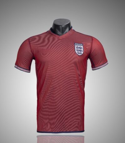 2002 England Away Retro Football Jersey