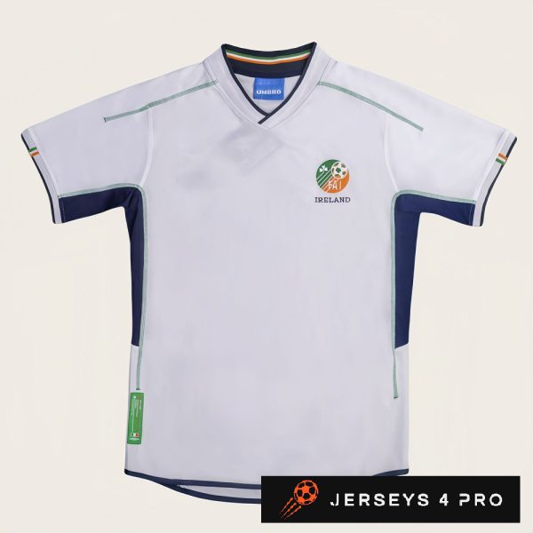 2002 Ireland Away Retro Football Jersey