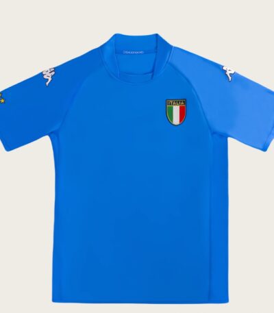 2002 Italy Home Retro Football Jersey