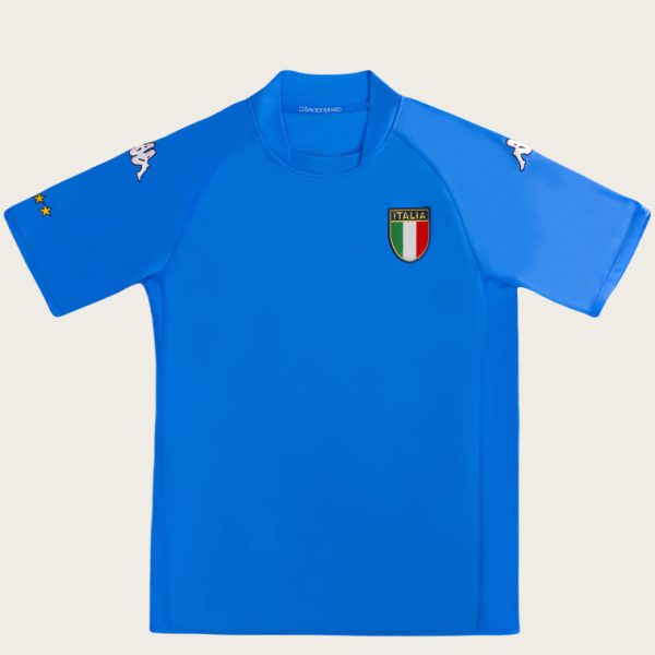 2002 Italy Home Retro Football Jersey