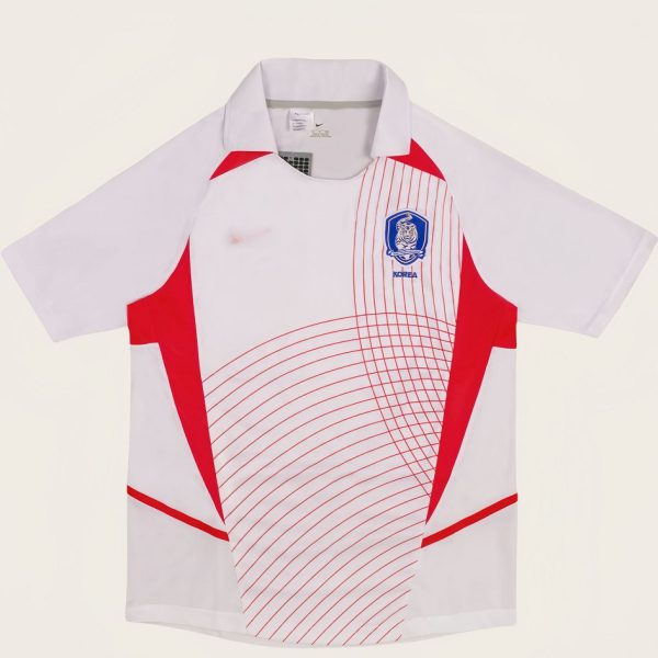 2002 South Korea Away Retro Football Jersey