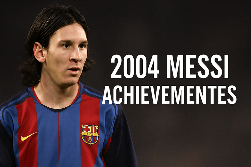 2004 Messi Achievements