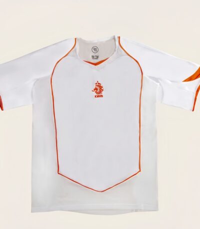 2004 Netherlands Away Retro Football Jersey