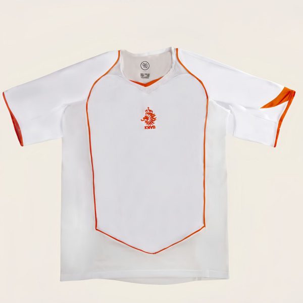 2004 Netherlands Away Retro Football Jersey