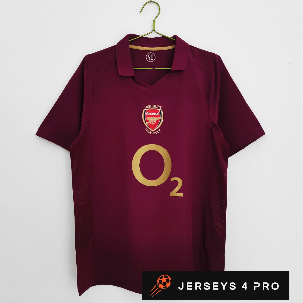 2005–2006-arsenal-home-retro-football-jersey 2005–2006 Arsenal Home Retro Football Jersey
