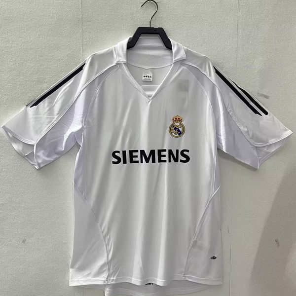 2005–2006 Real Madrid Home Retro Football Jersey