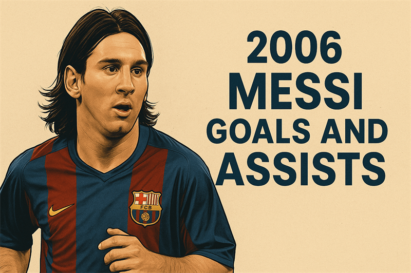 2006 Messi Goals And Assists