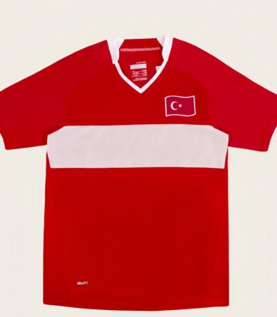 2008 Turkey Home Retro Football Jersey