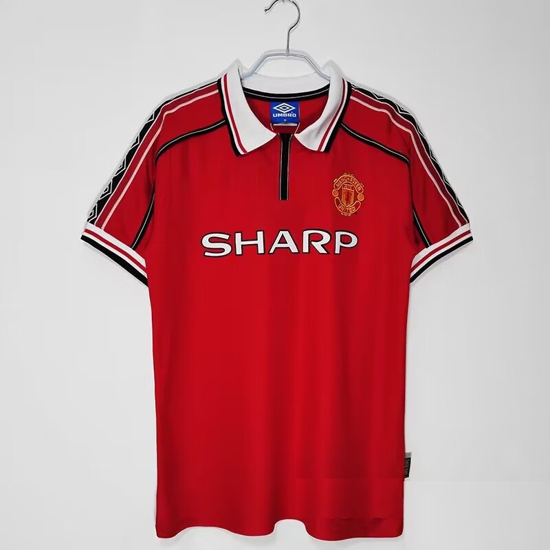 2009–2010 Manchester United Home Retro Football Jersey