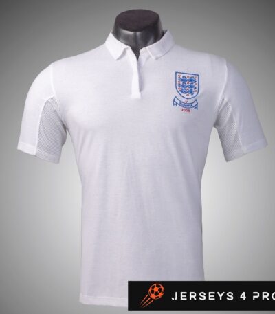 2010 England Home Retro Football Jersey