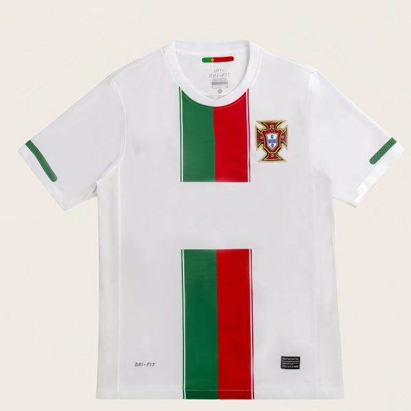 2010 Portugal Away Retro Football Jersey