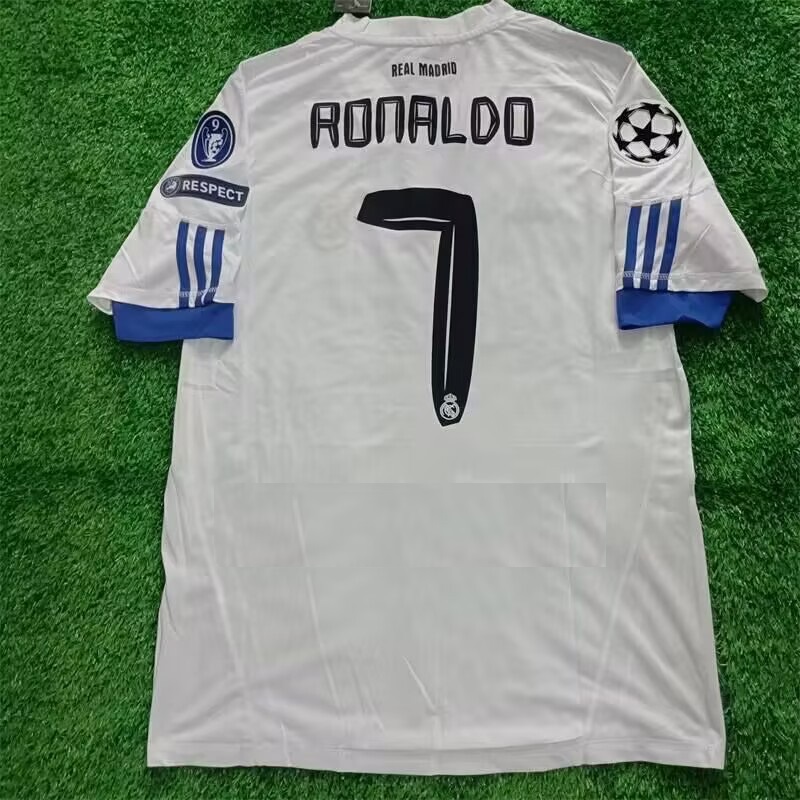2010–2011 Real Madrid Home No.7 Ronaldo Retro Football Jersey