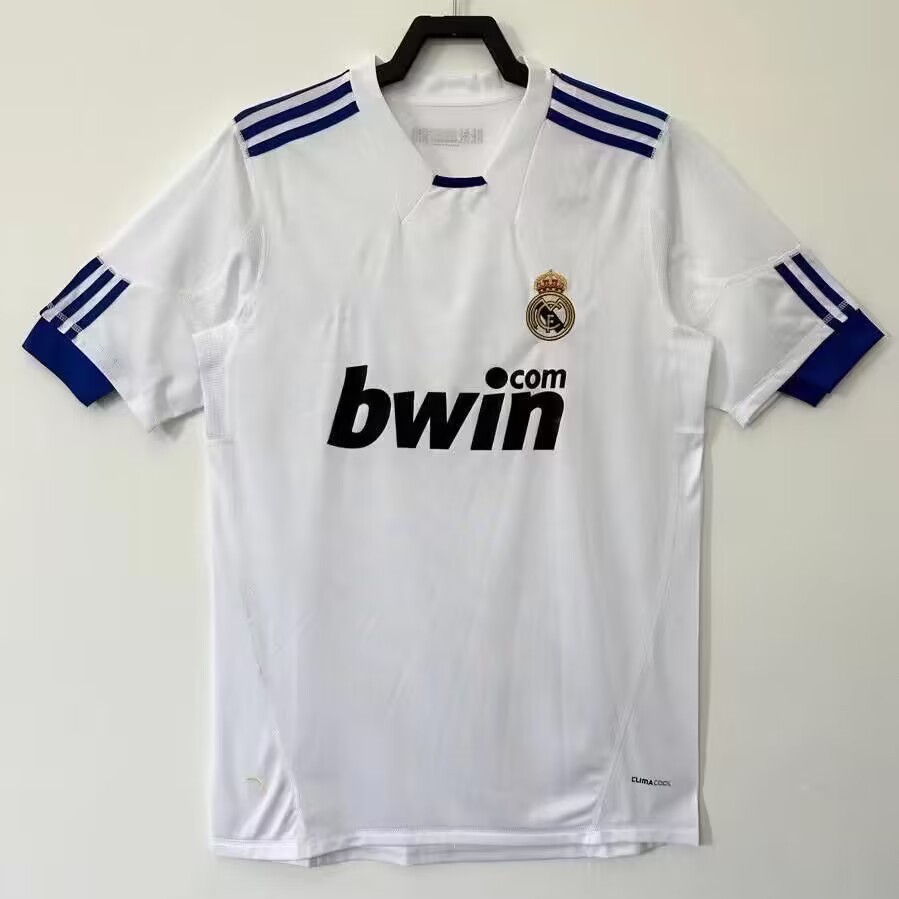 2010–2011 Real Madrid Home Retro Football Jersey