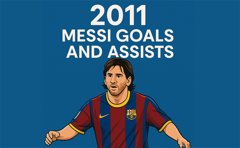 2011 Messi Goals And Assists