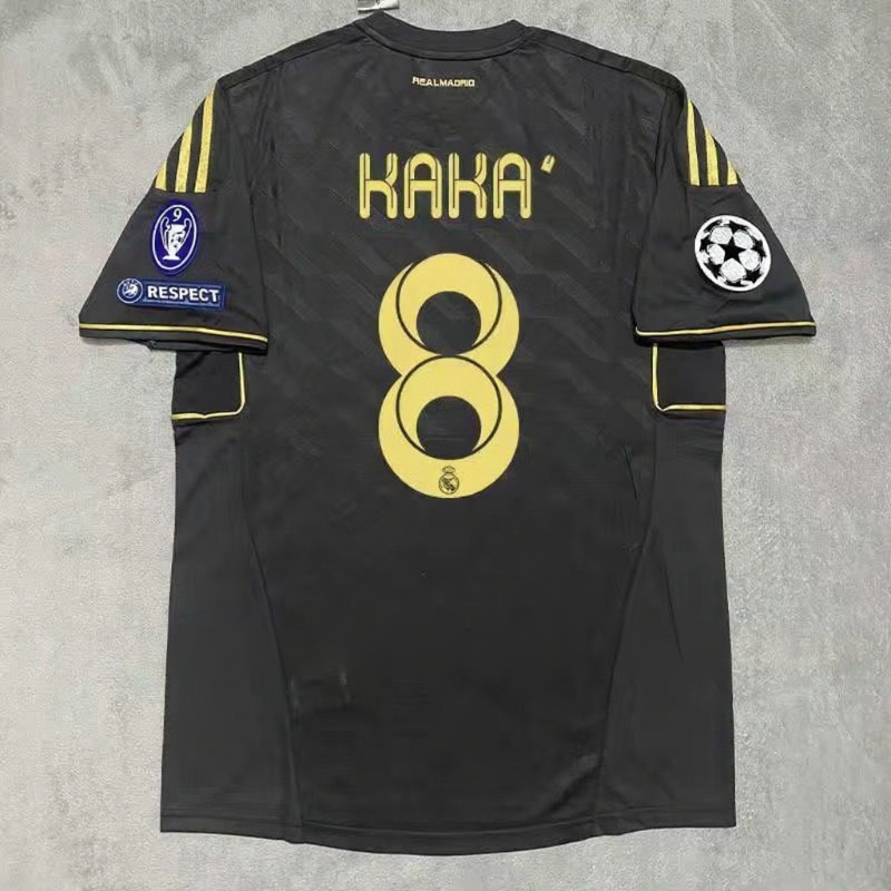 2011–2012 Real Madrid Away No.8 Kaka Retro Football Jersey