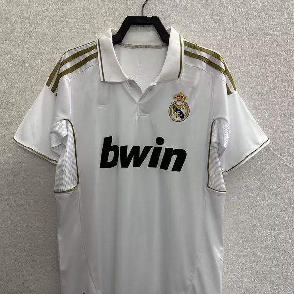 2011–2012 Real Madrid Home Retro Football Jersey