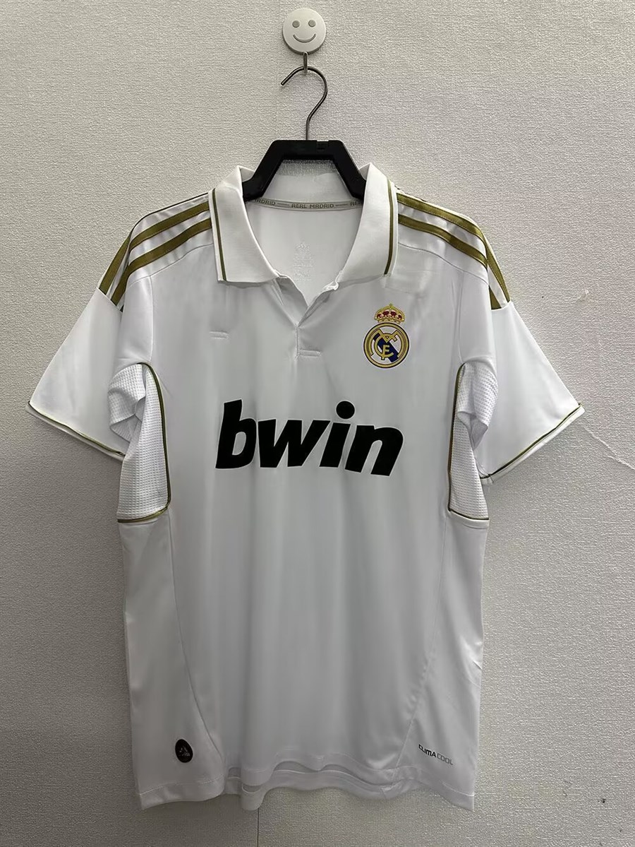 2011–2012 Real Madrid Home Retro Football Jersey