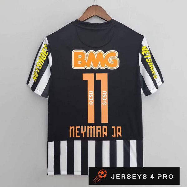 2012–2013 Santos Home No.11 Neymar Retro Football Jersey