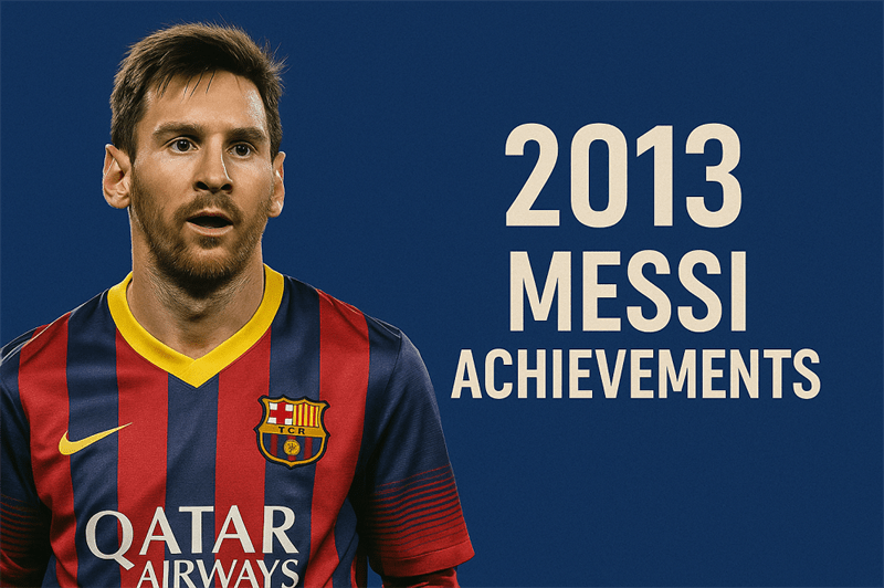 2013 Messi Achievements