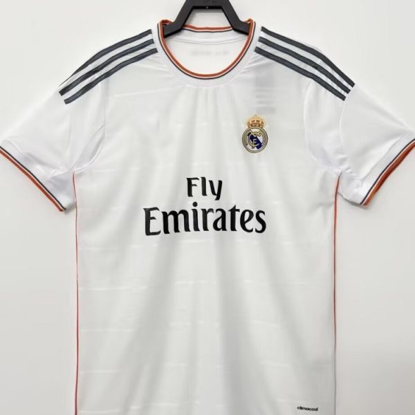2013–2014 Real Madrid Home Retro Football Jersey