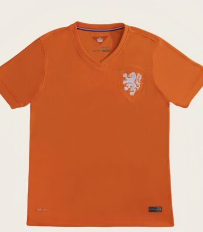 2014 Netherlands Home Retro Football Jersey