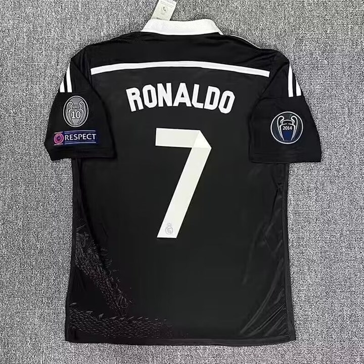 2014–2015 Real Madrid Away No.7 Ronaldo Retro Football Jersey