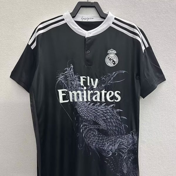 2014–2015 Real Madrid Away Two Guests Retro Football Jersey