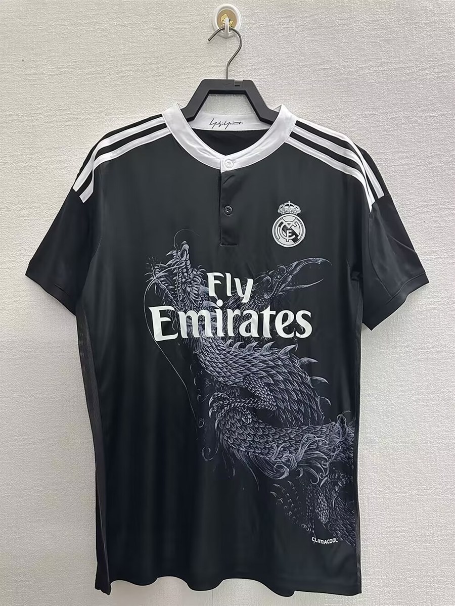 2014–2015 Real Madrid Away Two Guests Retro Football Jersey