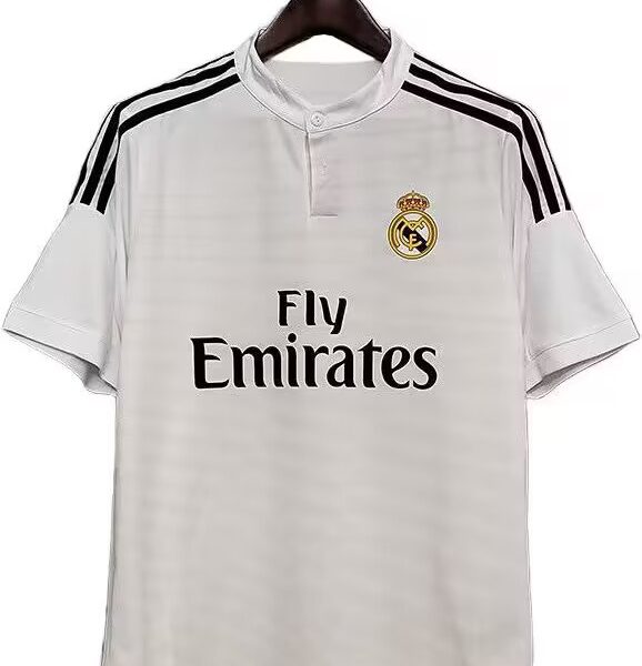2014–2015 Real Madrid Home Retro Football Jersey