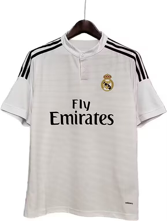 2014–2015 Real Madrid Home Retro Football Jersey