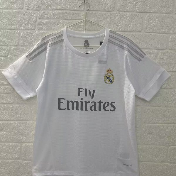 2015–2016 Real Madrid Home Retro Football Jersey