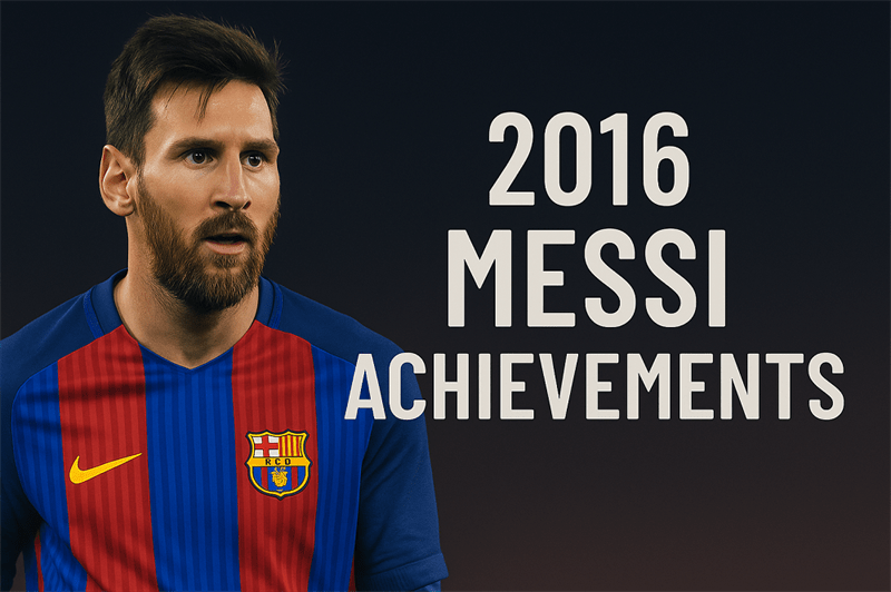 2016 Messi Achievements