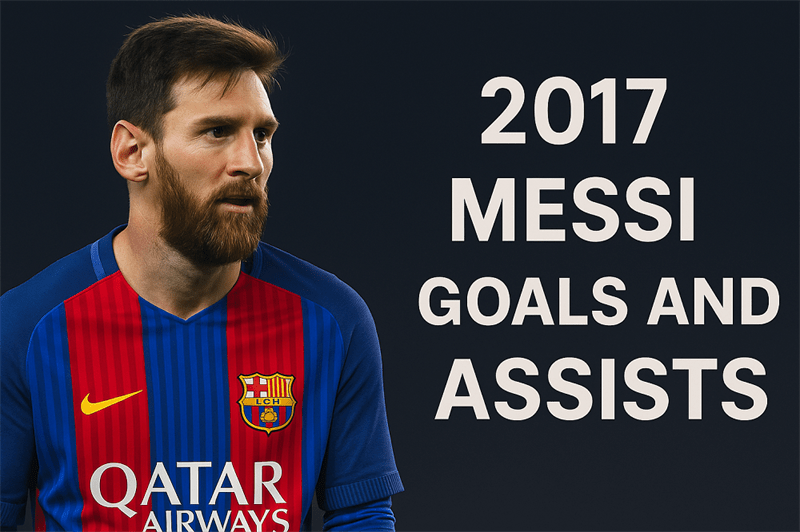 2017 Messi Goals And Assists