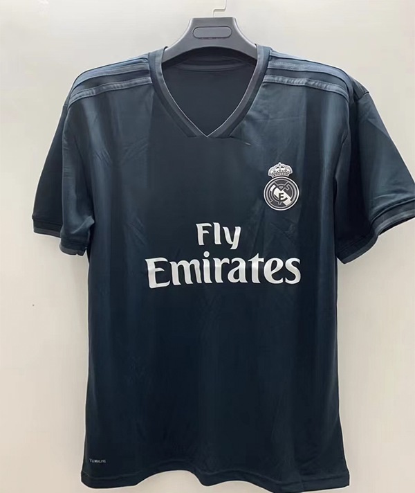2018–2019 Real Madrid Away Retro Football Jersey
