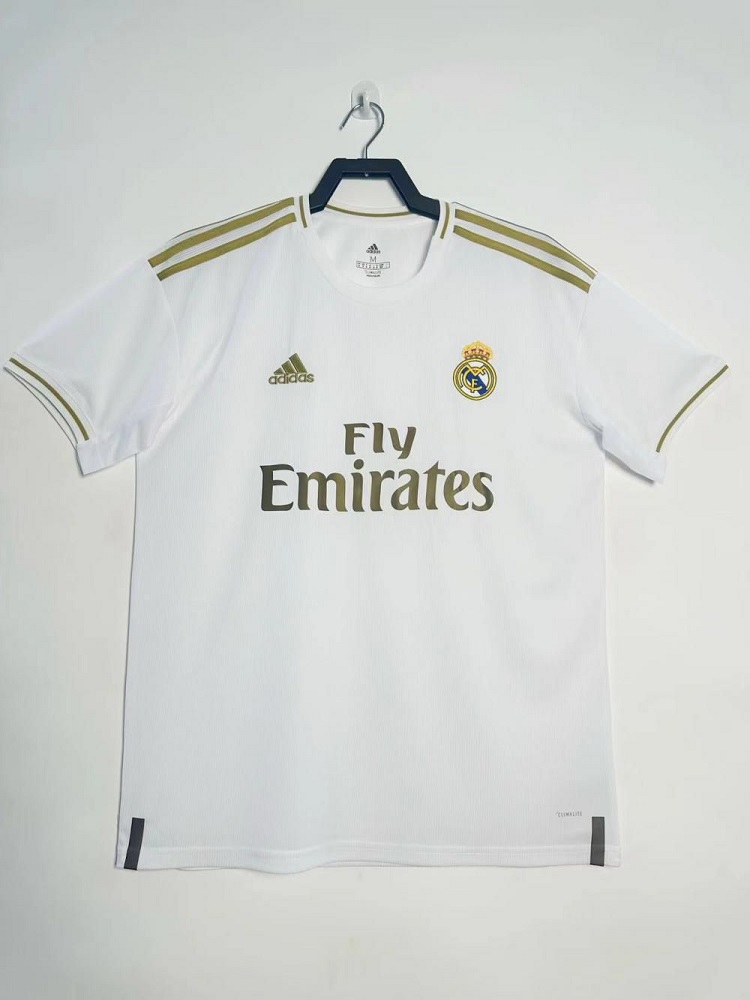 2019–2020 Real Madrid Home Retro Football Jersey