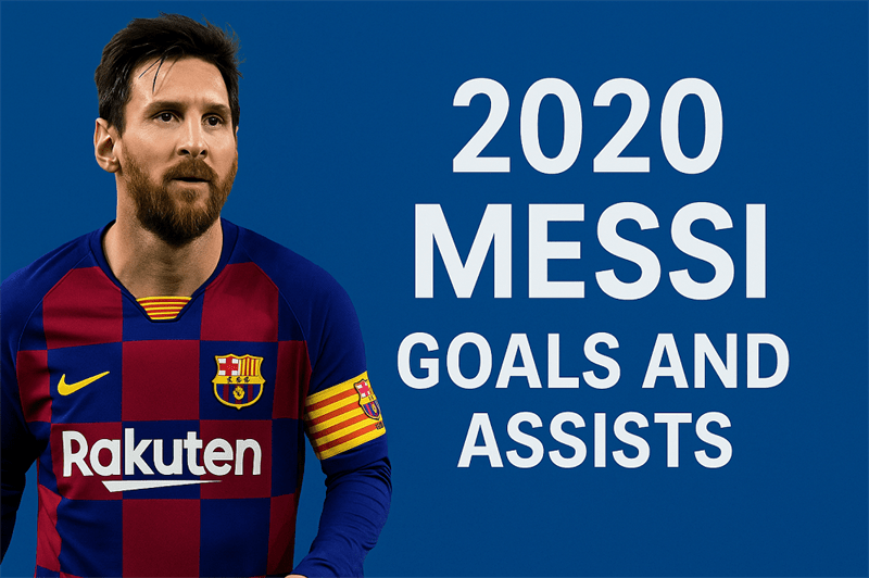 2020 Messi Goals And Assists