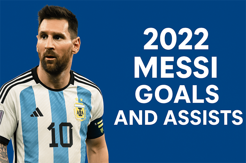 2022 Messi Goals And Assists