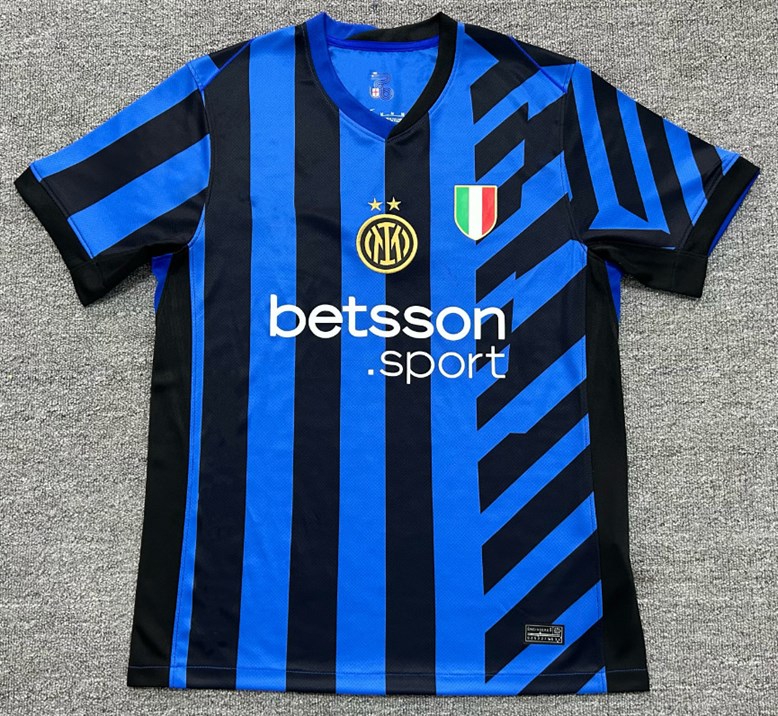 2024–2025 Inter Milan Home Football Jersey