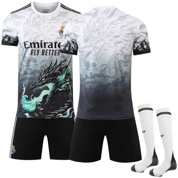 2024–2025 Real Madrid Blue Dragon Special Edition Football Kit With Socks