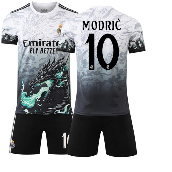 2024–2025 Real Madrid Blue Dragon Special Edition No.10 Modrić Football Kit