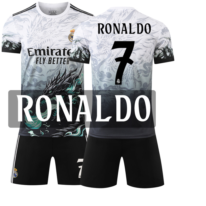 2024–2025 Real Madrid Blue Dragon Special Edition No.7 Ronaldo Football Kit