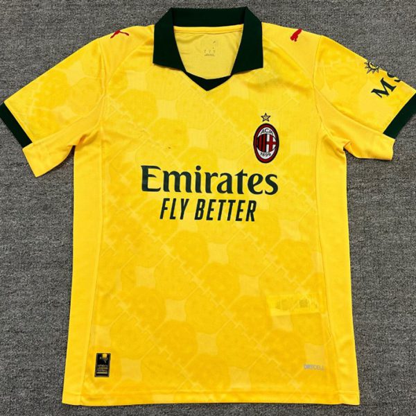2025–2026 Ac Milan Second Passenger Football Jersey
