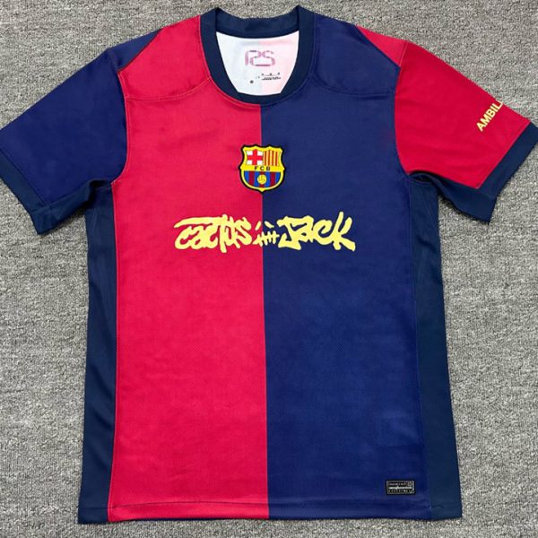 2025–2026 Barcelona Home Co-Branded Edition Football Jersey