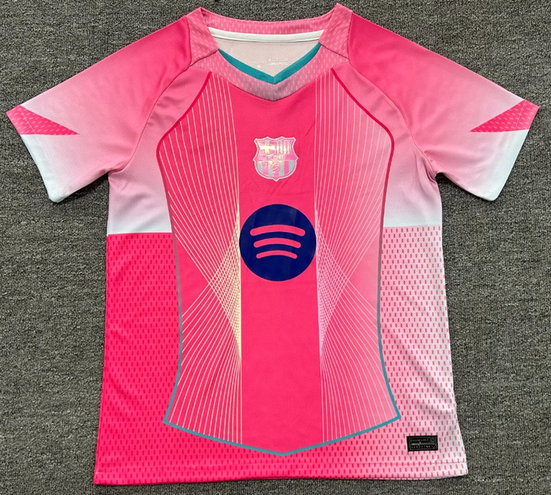 2025–2026 Barcelona Pink Special Edition Football Jersey