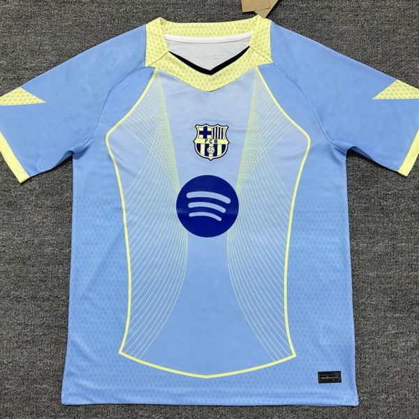 2025–2026 Barcelona Yellow Blue Special Edition Football Jersey
