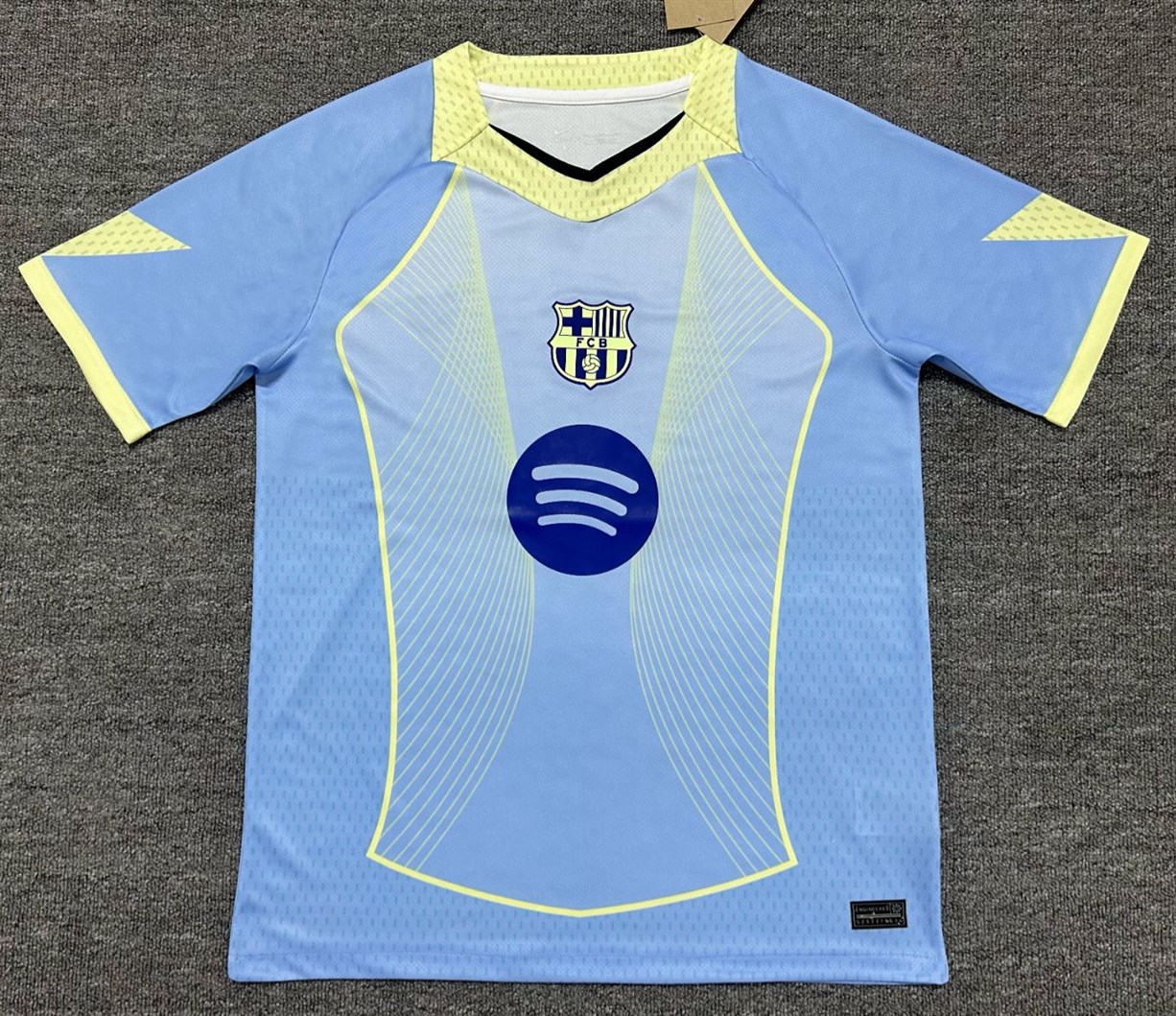 2025–2026 Barcelona Yellow Blue Special Edition Football Jersey