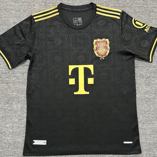 2025–2026 Bayern Munich Black 125Th Anniversary Edition Football Jersey