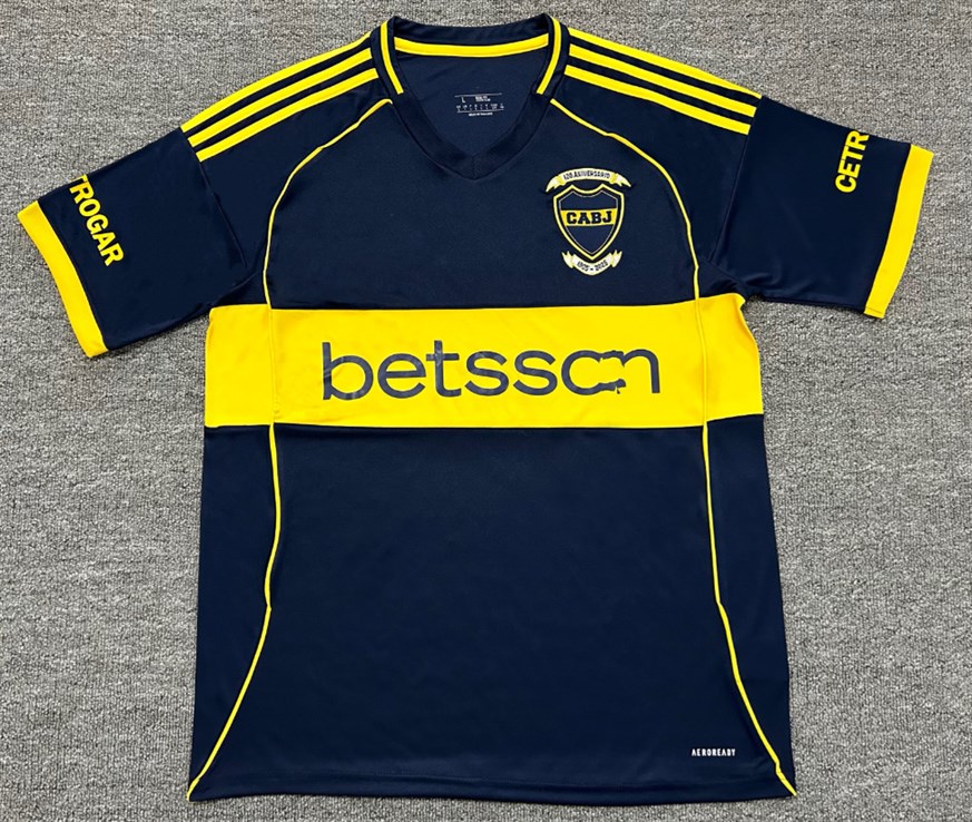 2025–2026 Boca Juniors 125Th Anniversary Commemorative Football Jersey
