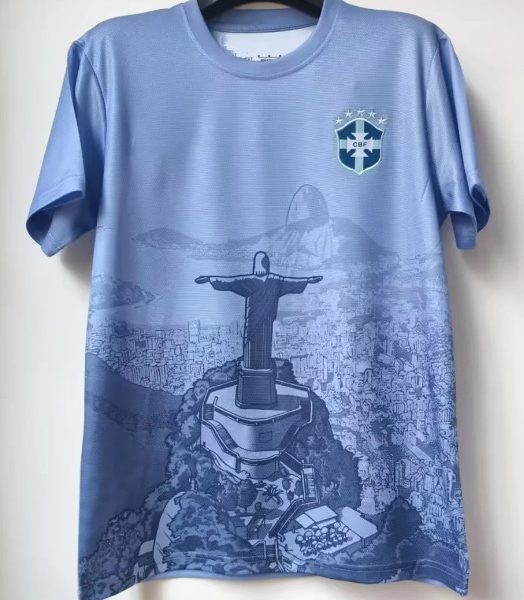 2025–2026 Brazil Blue Special Edition Football Jersey